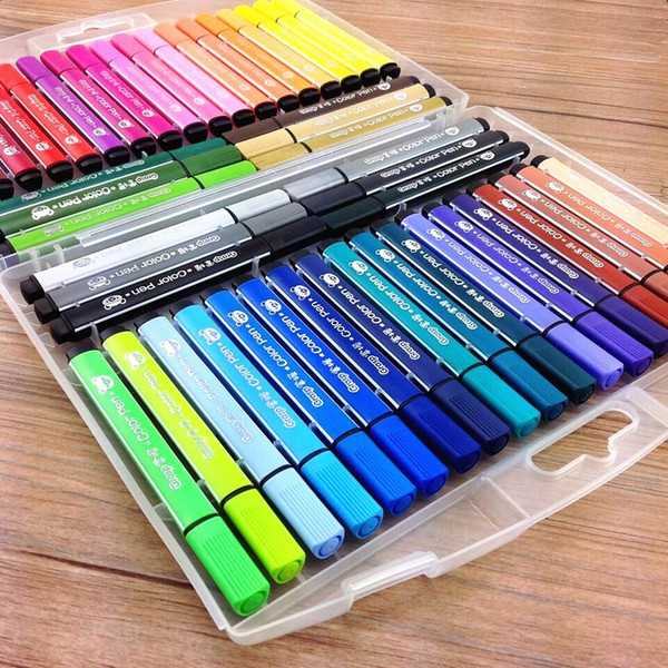 Color pen art marker drawing set colors children watercolor pen safe non-toxic water washing graffiti health and environmental