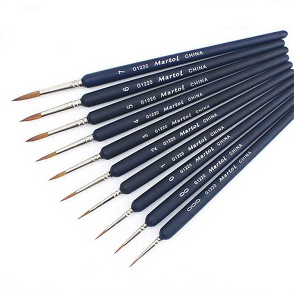 Water Powder Drawing Brushes Student Stationery Oil Painting Brush 7 Size Hook Line Pen Art Supplies 1 7yx7 C R