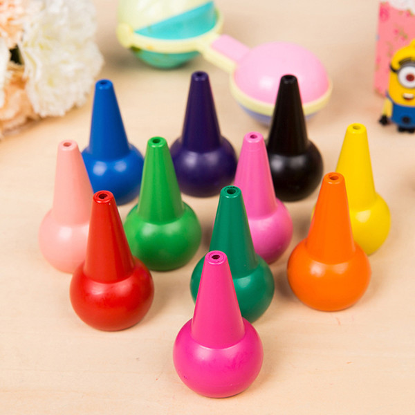 Non-toxic children's safety color Crayon baby 3D finger art Supplies kindergarten Easy to erase educational kid stationery