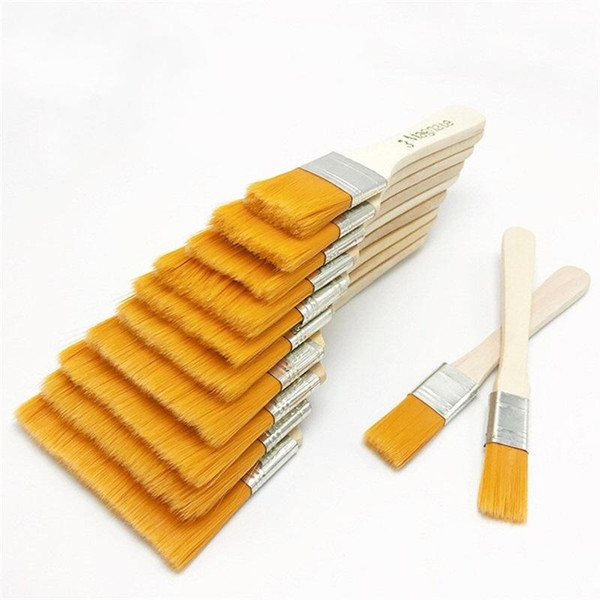 Wooden Paintings Pens Nylon Oil Painting Brush Water Powder Drawing Brushes Art Supplies Set Student Gifts 1 3wg12 ff