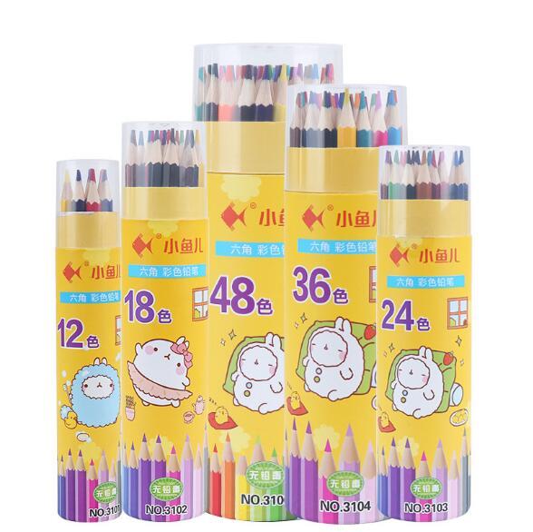 12/18/24/36/48colors Arts Painting Pens School Gifts Colorful Children kids Drawing Pencil Marker Pens Painting Tool