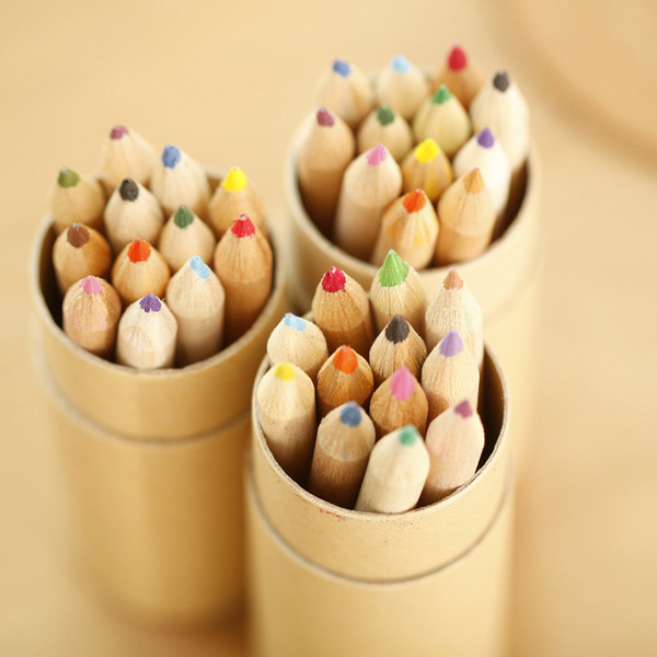 4Color Coloring Pencils Enchanted Forest Painting Pens Colored Pencil Creative Writing Tools 12 Colors Colouring Pencils