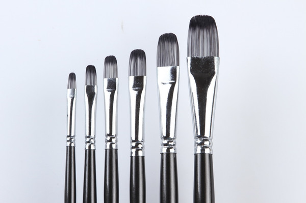 218 Oil Painting Brushes Set oil artist paint brush set Synthetic Paintbrushes Art Bicolor Nylon Hair Acrylic paintbrushes set