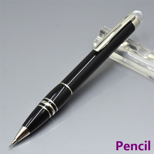 wholesale price Monte black 2B mechanical pencil with Crystal head office stationery luxury erasable 0.7mm Refill pens Gift ( No Box )