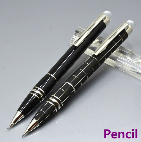 Wholesale price StarWaiker black Mechanical Pencil with crystal head fine office stationery luxury 0.7mm 2B write pens Gift