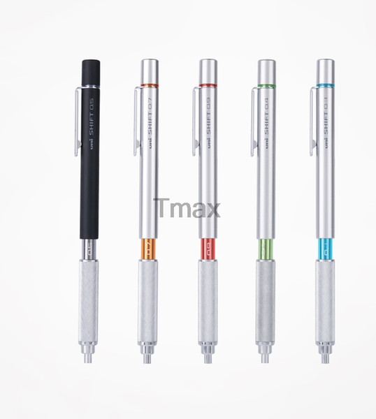 2 Pcs/Lot Mitsubishi Uni M5-1010 Shift Mechanical Pencils 0.3/0.5/0.7/0.9 mm Retractable Tip Low Gravity Center Graphics Design