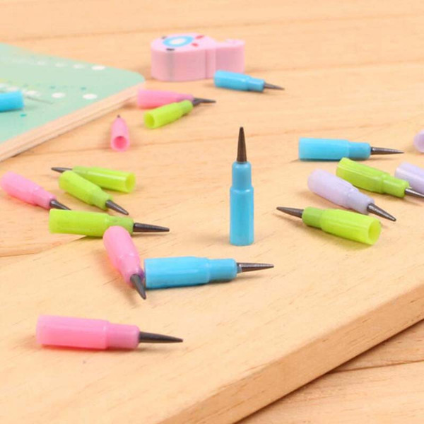 Mini Free Shipping 400pcs/lot Pencil Refills Easy To Use School Office Stationery Pencil Refill For Kid Children Pencil Supplies