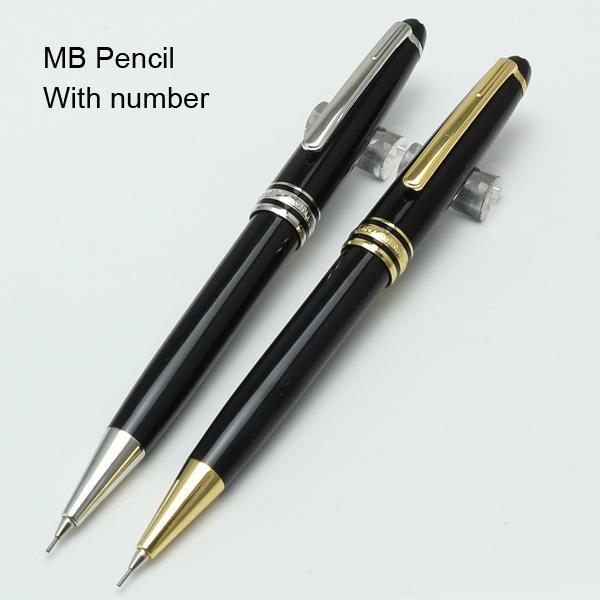 Fashion pencil for Meisters #163 black resin mechanical pencil 0.7mm stationery school Office supplies brand writing pens best gift