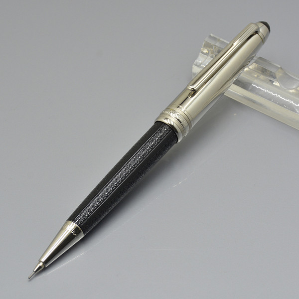 high quality 163 black metal 2B mechanical pencil office stationery luxury erasable 0.7mm Refill pens Gift