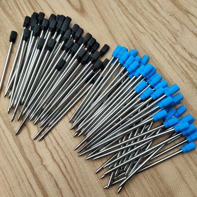 3.2 in ( 8cm ) Replaceable Ballpoint Pen Refills Specially fit for Big Crystal Diamond ballpoint pen Blue and Black Ink