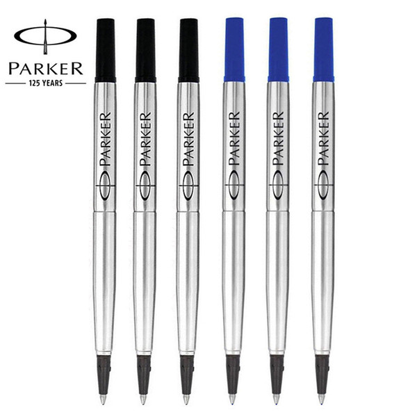 6Pcs Parker rollerball pen Refills Parker sonnet IM roller ball Pen 0.5mm Black Blue ink refill Parker Accessories