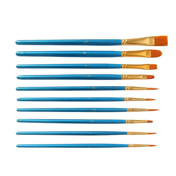 Painting Pen Kit for Water Brush Watercolor Wood Painting 7.5 x 22.5cm/3.0 x 8.9inch DIY Graffiti Blue Pen