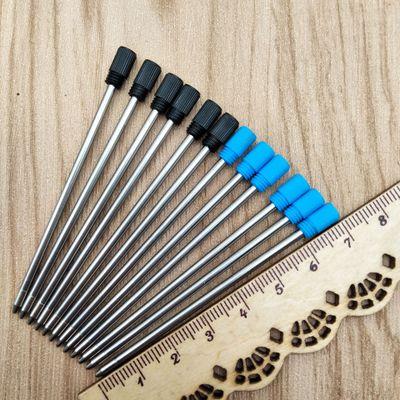 3.2 in (8cm ) Replaceable Ballpoint Pen Refills Specially fit for Big Crystal Diamond ballpoint pen Blue and Black Ink 2color