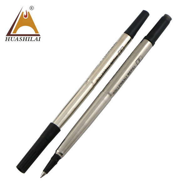 Blue & Black Manufacturer wholesale smooth good writing Signature gel Roller pen refill with safety ink for metal pen