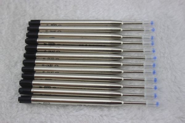 Wholesale-20 Pcs /Lot, ( Black )BALLPOINT Pen Refill For MONTE ,New Design Pen Rods / Wholesale price