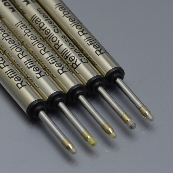 Hot Sell 5pcs high quality m-b black Magnetic pen refill Writing Smooth special accessories ink