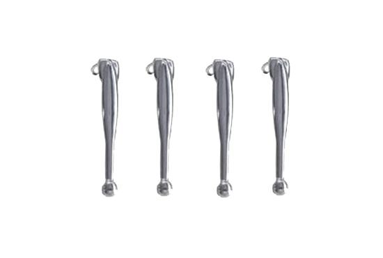 Chrome plating, pen clips suitable for fancy&comfort pen/pencil RZ-FC-CHR