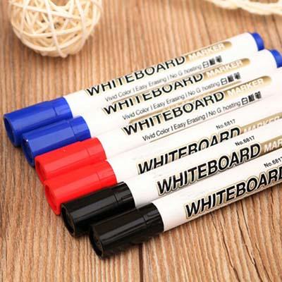 High Quality Free Shipping 20pcs/ Red/Blue/Black Ink Pens Whiteboard Pen Marker pen Writing Pens Office & School Supplies Papelaria