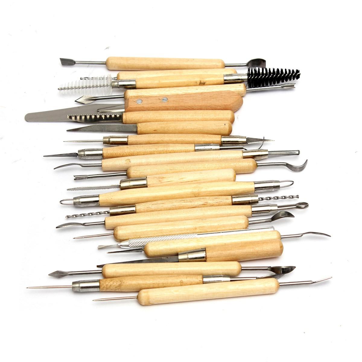 Wholesale-Hot Sale New High Quality 22Pcs/set Polymer Clay Pottery Ceramics Sculpting Modeling Tools DIY Craft Tools