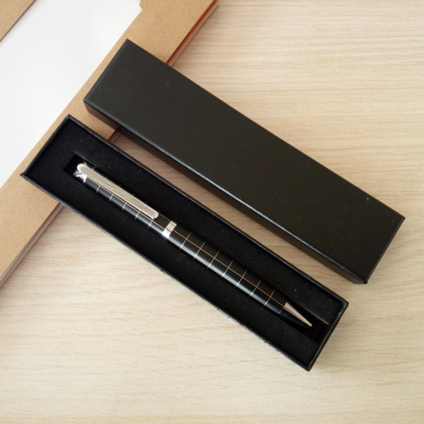 Pen set Metal ballpoint pen with paper pen box School office stationery Business promotion gifts DL_PST009