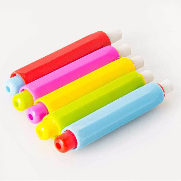 Chalk And Dustless Chalk Holders Holder Pen Porta Tiza Chalk Clip Non Dust Clean Teaching On Chalkboard wall sticker