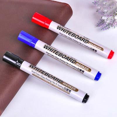 20pcs/lot Whiteboard Marker Pen Red/Blue/Black Ink Color Pens School Supplies Office Tool Whiteboard Pens Papelaria