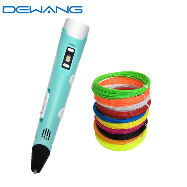 DEWANG 3d Drawing Pen for Kids Children DIY Printing Painting Pen with LCD Display Screen Birthday Christmas Gifts 3 d Pens