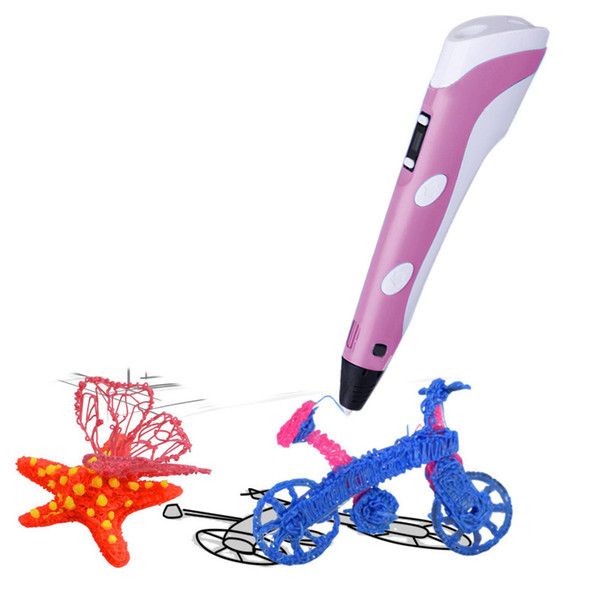 3D Printing Pen Crafting Doodle Drawing Arts Printer Modeling PLA/ABS @JH