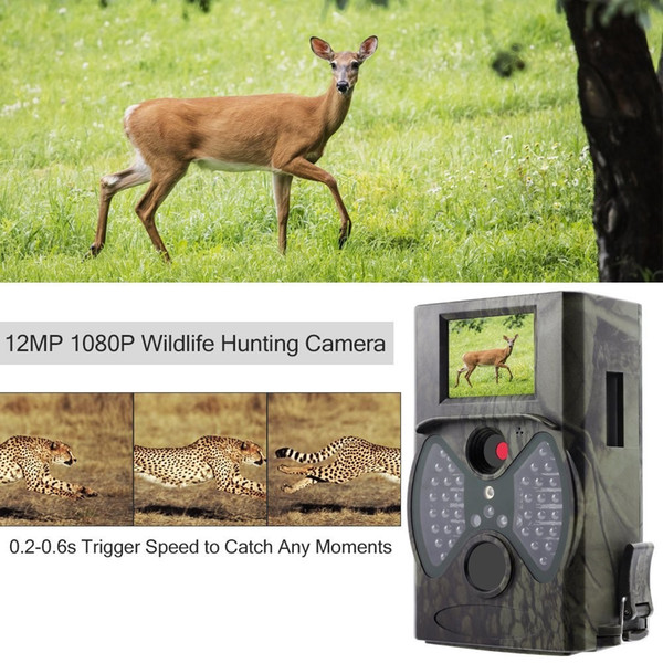 Time Lapse Hunting Trail Wild Camera HC300A Foto Trap Digital Cameras IR LED Night Vision Infrared Cams for Hunter