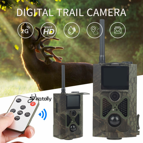 Skatolly HC300M Night Vision Infrared Hunting Camera GSM 12MP 1080P Scout Chasse Camera Photo Traps Wildlife Trail Cameras Hunt