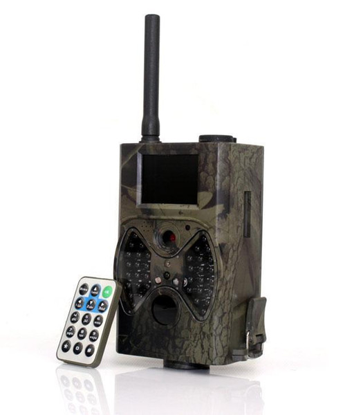 Free shipping 12MP EMAIL MMS SMS Hunting Trail Camera Outdoor Infrared GPRS Hunting Camera HC-300M 1pcs