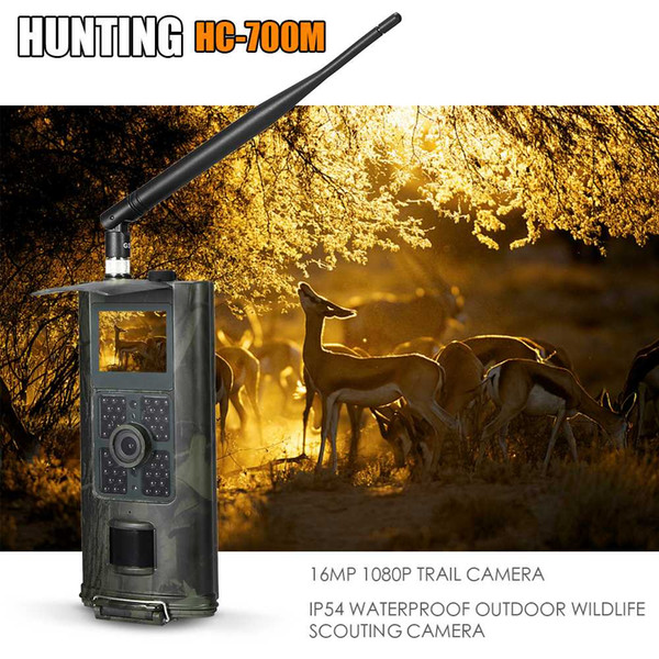 SUNTEKCAM Wildlife Trail Hunting Camera Photo Video Surveillance Cameras MMS SMS 2G 0.5s Trigger Night Vision HC700M Tracking