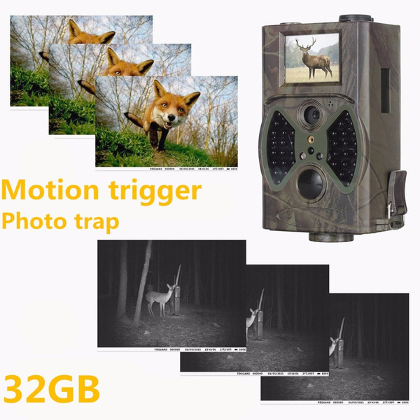 Suntek Photo Traps Deer Hunting Trail Camera 1080P 940NM Night Vision Hunting Cameras Digital Infrared Cams Traps HC300A