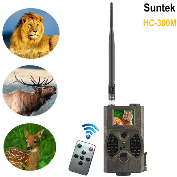 12MP 1080P Hunting Camera GPRS GSM HC 300M Suntek with Motion Detection Trap animal photos night vision 940nm Trail Camera Email