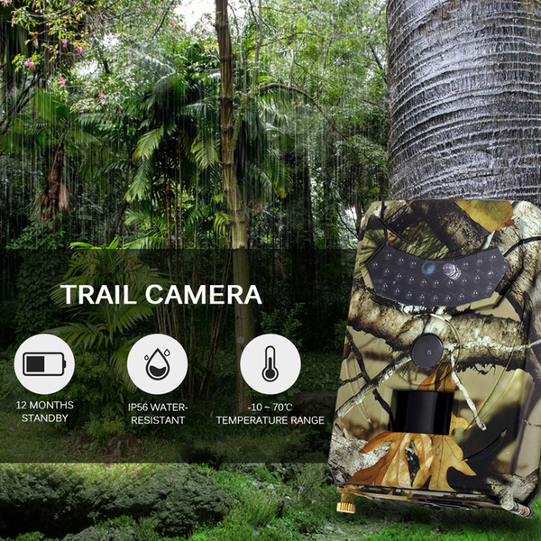 HD Trail Hunting Camera Photo-traps Wildcamera Infrared 940NM LEDs Night Vision Waterproof IP56 Game Scouting Wildlife Cameras