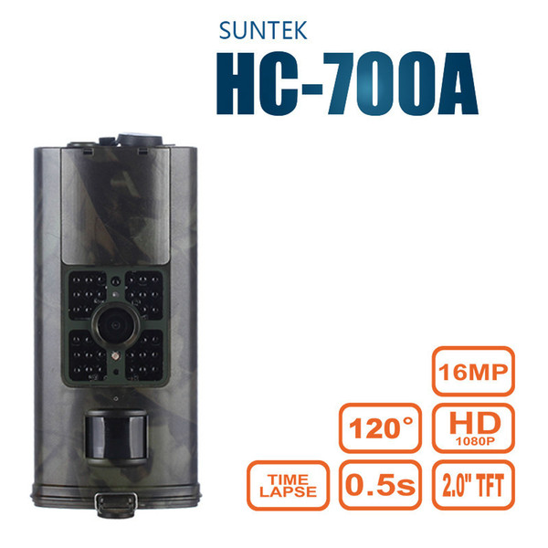 SUNTEKCAM Trai Hunting Camera Wildlife Scouting Surveillance Tracking HC700A Night Vision Photo Traps IR Cameras Cam