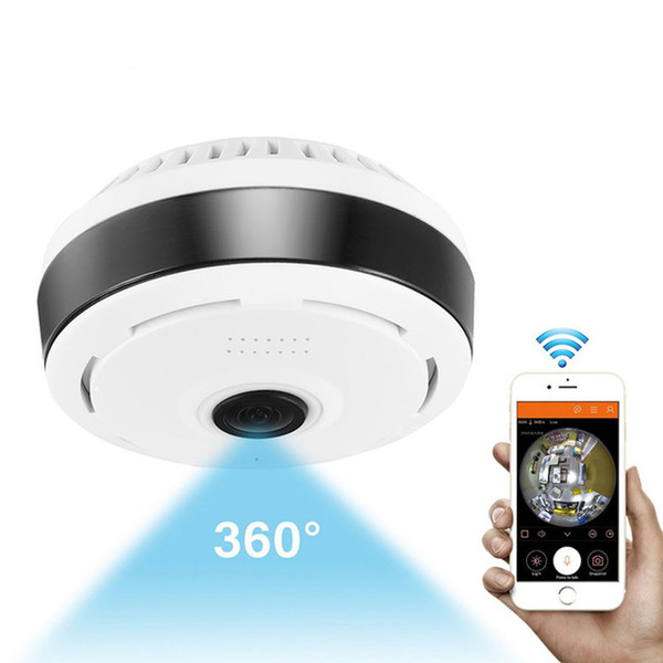 Mini Wifi IP Camera 1080P 360 Degree Camera IP Fisheye Panoramic 2MP WIFI PTZ IP Cam Wireless Video Surveillance Camera