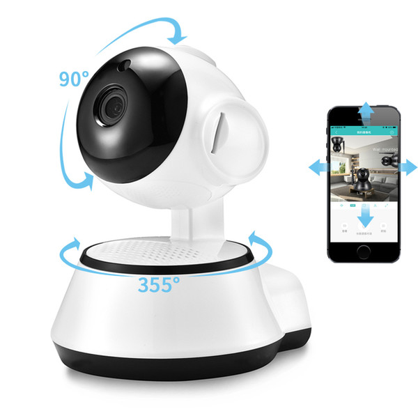 Wifi Smart IP Camera HD 720P Two Way Audio Security Baby Monitor Camera Wireless With Motion Detection Night Vision