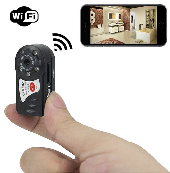 Q7 Mini Wifi DVR Wireless IP Camcorder Video Recorder Camera Infrared Night Vision Camera Motion Detection Built-in Microphone