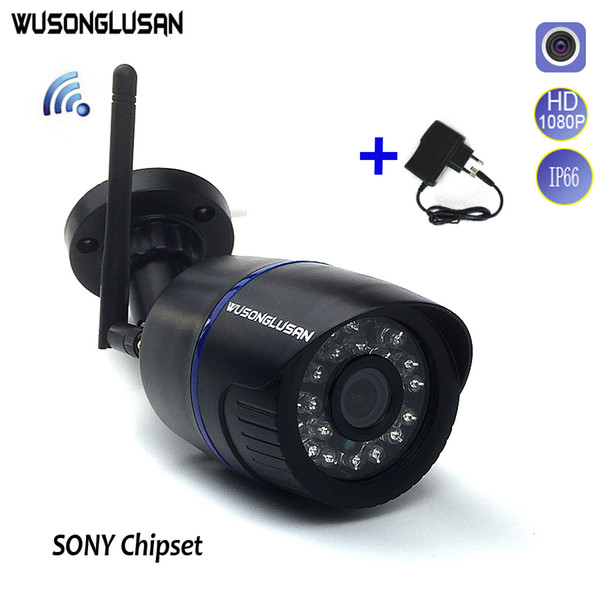 Wifi IP Camera CamHi Wireless Outdoor 1080P SONY IMX323+Hi3518E Onvif SD Card Slot Max128G IE RTSP for CCTV Home Security Camera