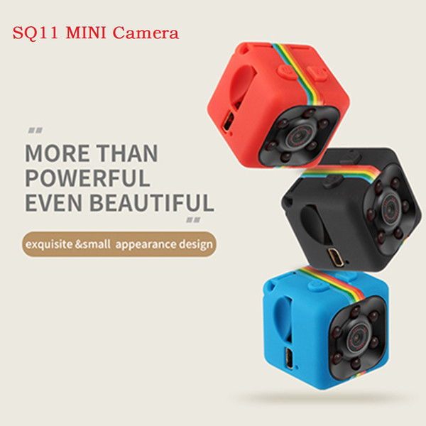 SQ11 Mini Camera HD 1080P Night Vision Camcorder Car DVR Infrared Video Recorder Sport Digital Camera Support TF Card DV Camera