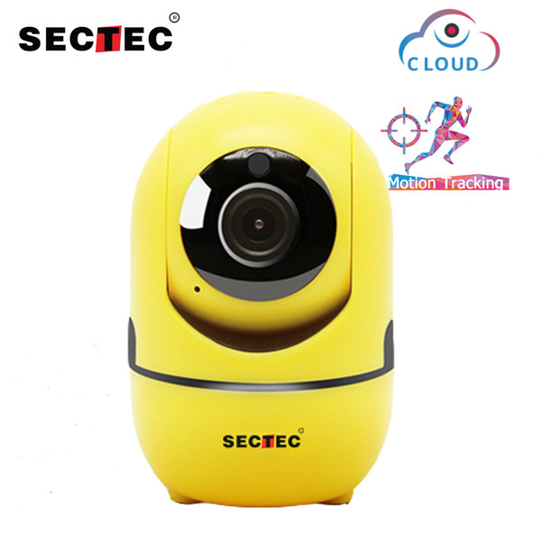 SECTEC 1080P Cloud Wireless IP Camera Intelligent Auto Tracking Of Human Home Security Surveillance CCTV Network Wifi Cam