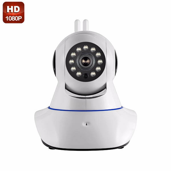 Double antenna Camera wireless IP camera WIFI Megapixel 1080p HD indoor Wireless Digital Security CCTV IP Camera + 16G TF memory card