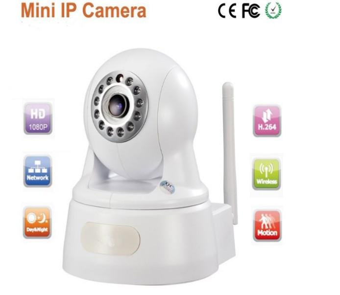 720P Wireless Camera Support Pan/Tilt audio tf card slot and Plug Play P2P Surveillance security IP Camera 1.0MP