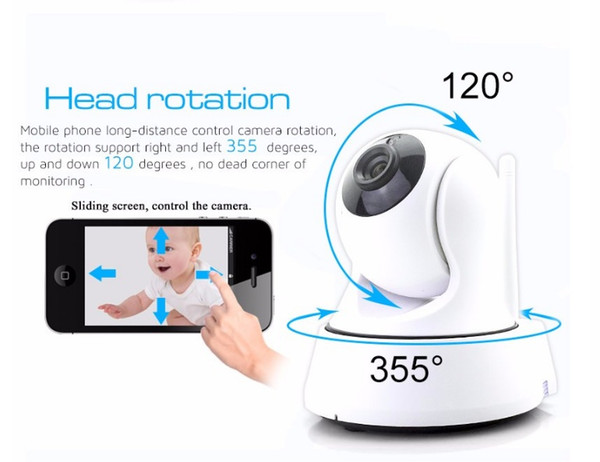 Home Security Wireless Mini IP Camera Surveillance Camera Wifi 720P Night Vision CCTV Camera Baby Monitor dhlfre