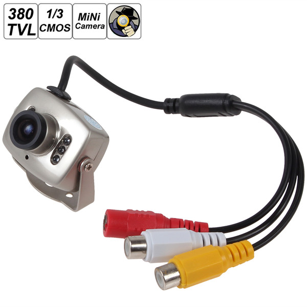 1/3 Inch CMOS Mini Wired CCTV Security Color Night Vision Infrared Video Camcorder IR Camera CCT_533