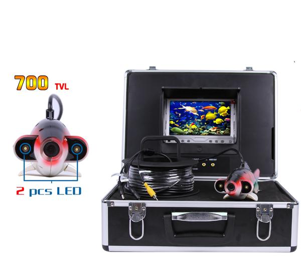 Deep Water Underwater Fishing Camera 7 Inch LCD Monitor Video Color Fish Finder without 12V Battery