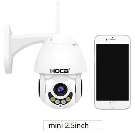 1080P 2Mp water-proof mini 2.5inch 4x optical zoom Smart Wireless and wired both support PTZ speed dome camera Max.128G SD two ways voice