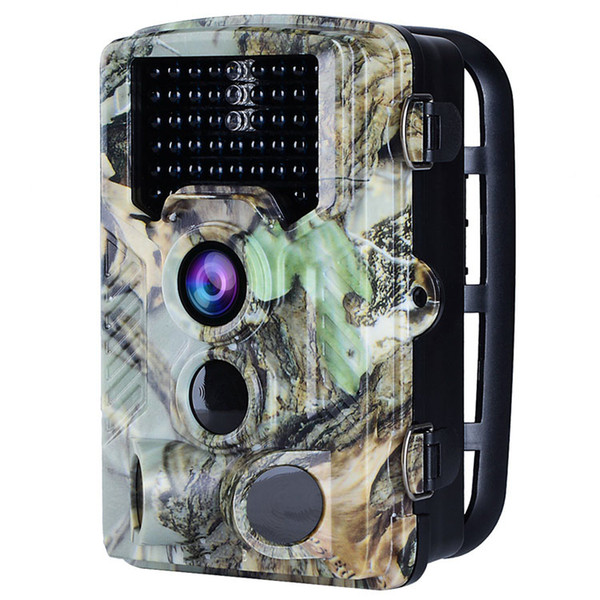 Tracker Trail Camera, 16MP 1080P 120° PIR Sensor Wildlife Hunting Camera 65ft Infrared Scouting Camera with Night Vision 46pcs IR LEDs IP55