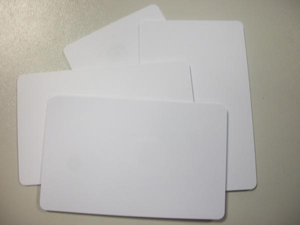 CR80 size plastic PVC card blank card available with thermal printer from Shenzhen China